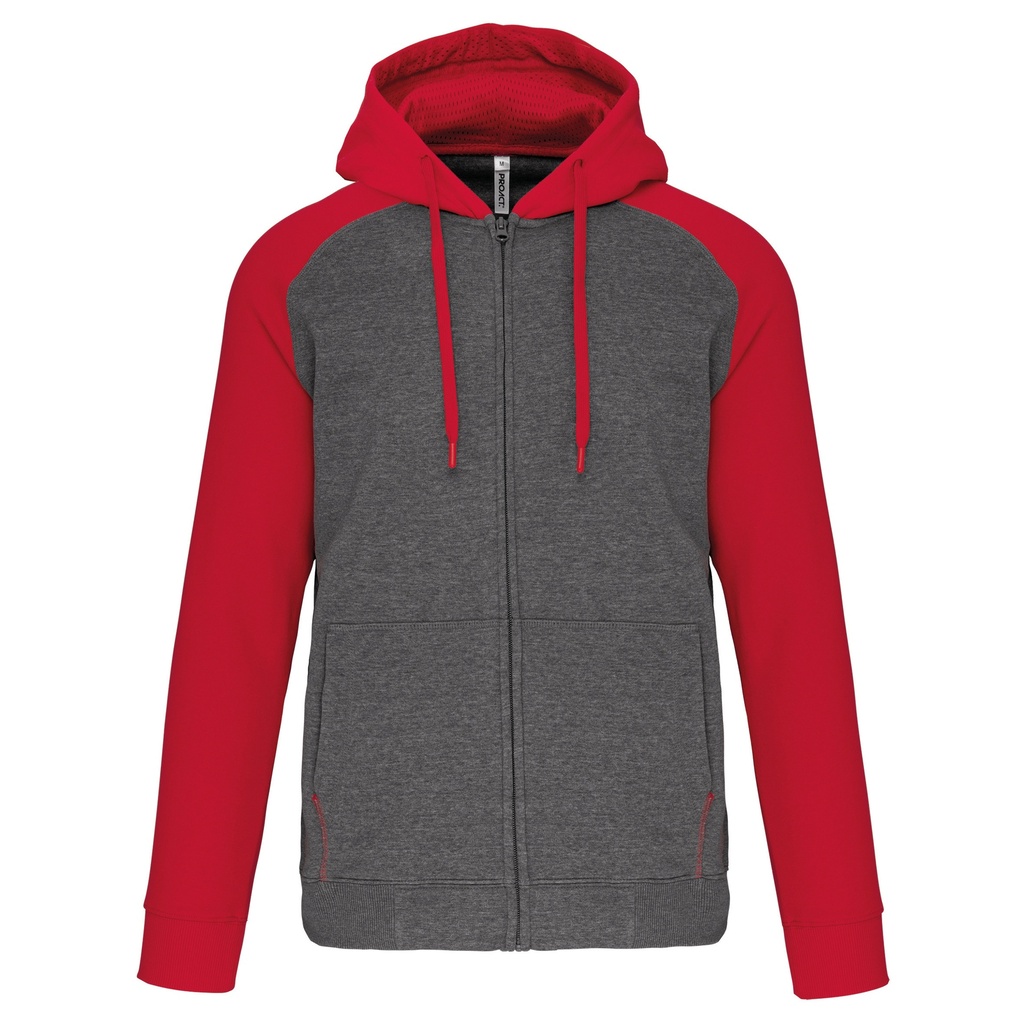 Veste Unisex Grey/Red